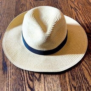 Jcrew packable straw hat